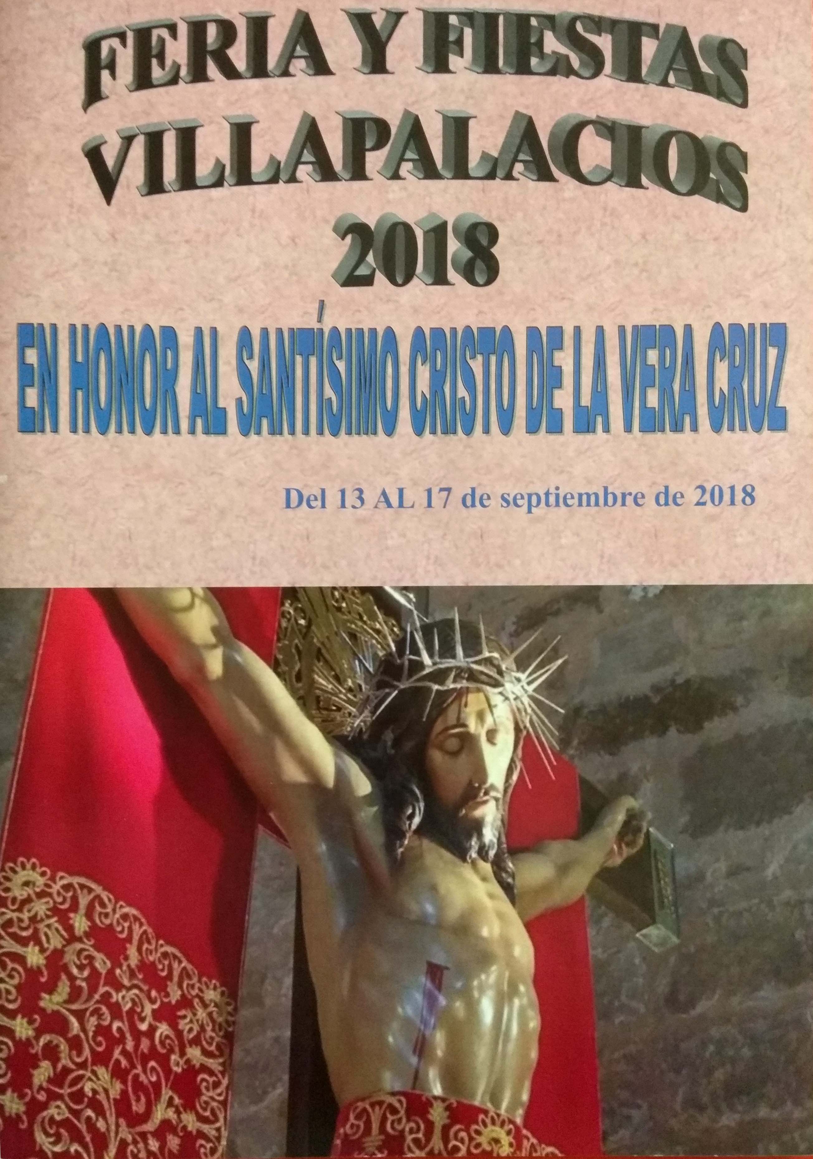 Fiestas patronales en honor del Santísimo Cristo de la Vera Cruz 2018 Villapalacios